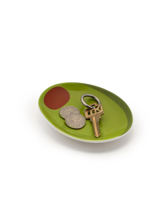 Green Olive Trinket Tray