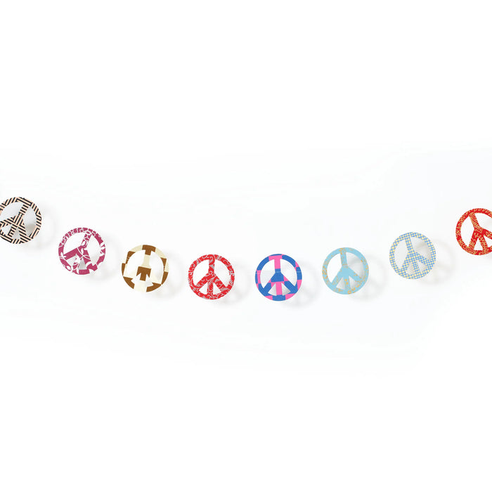Peace Sign Garland