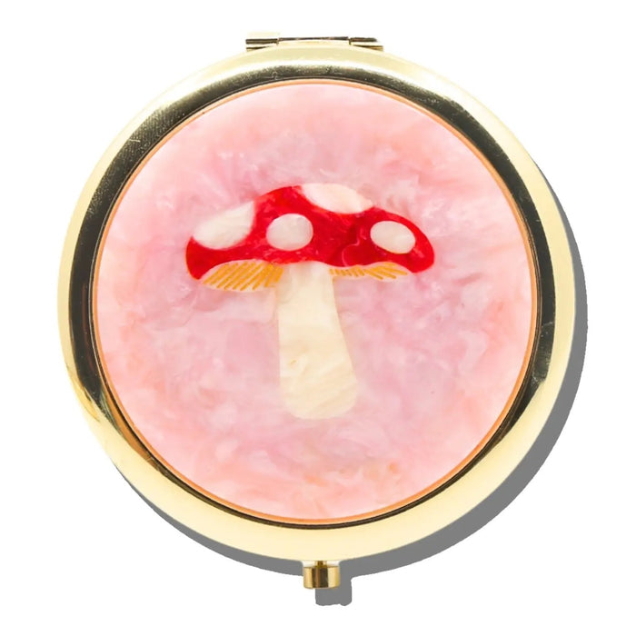 Hand-Painted Toadstool Pill Case