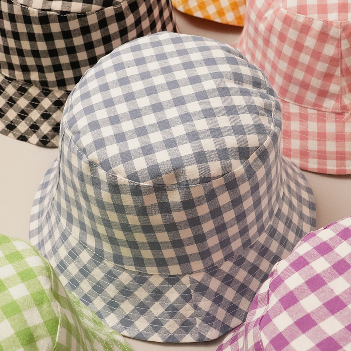 Gingham Bucket Hat