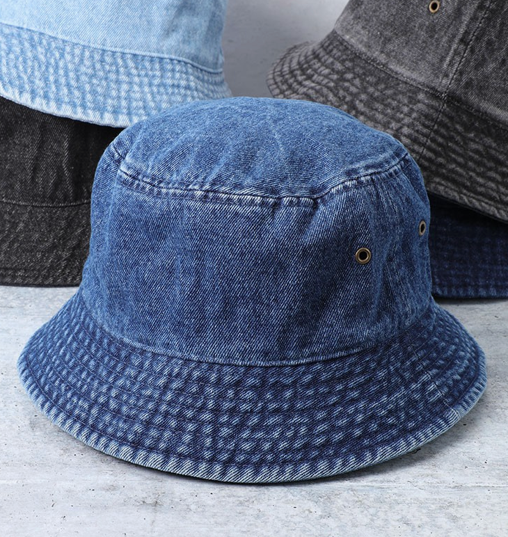 Denim Bucket Hat– Chappy Boutique