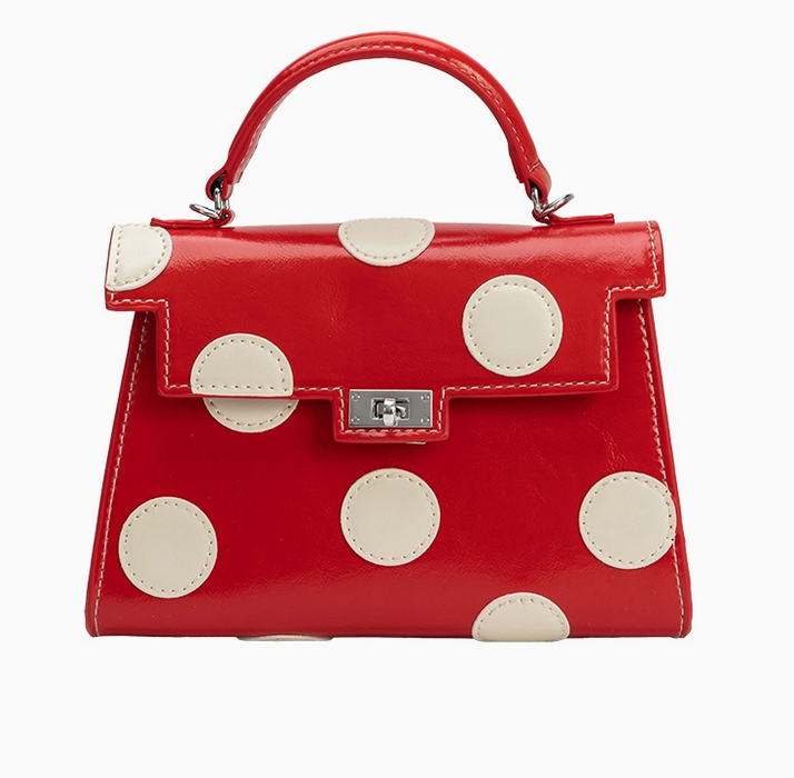 Maisel Polka Dot Top Handle Bag