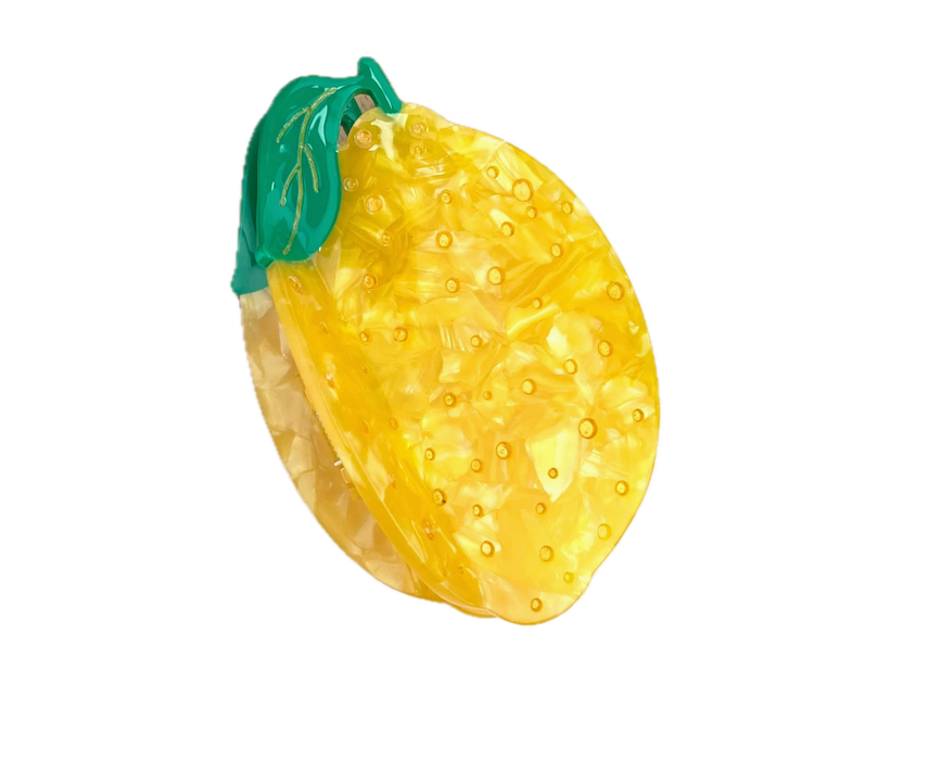 Lemon Hair Claw Clip
