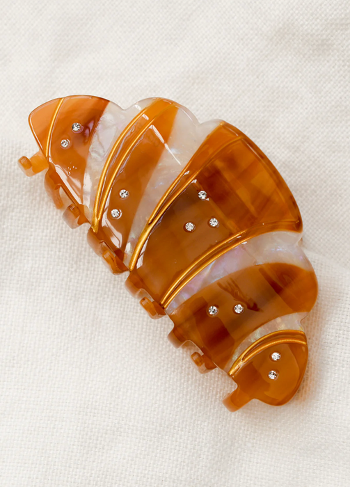 Croissant Hair Claw Clip