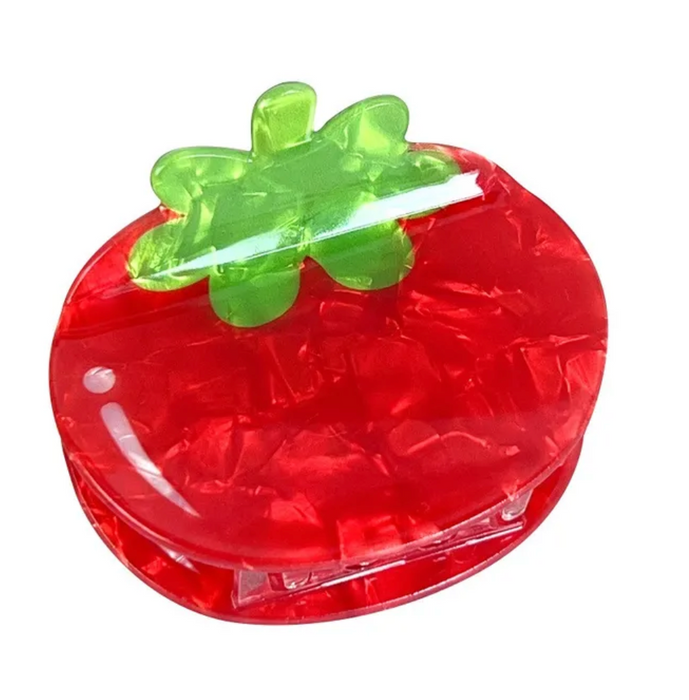 Tomato Hair Claw Clip