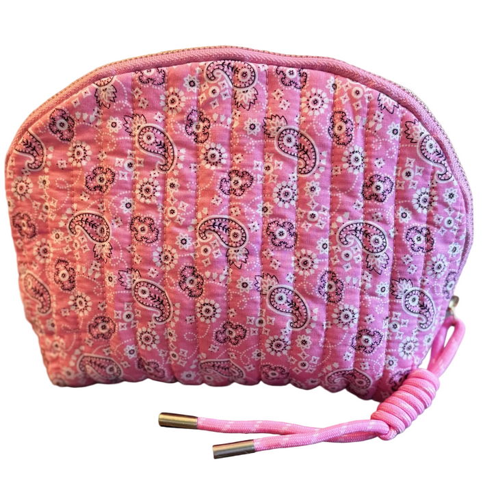 Paisley Makeup Pouch - Bandana Print