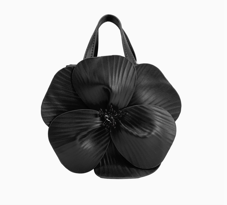 Monroe Flower Top Handle Bag