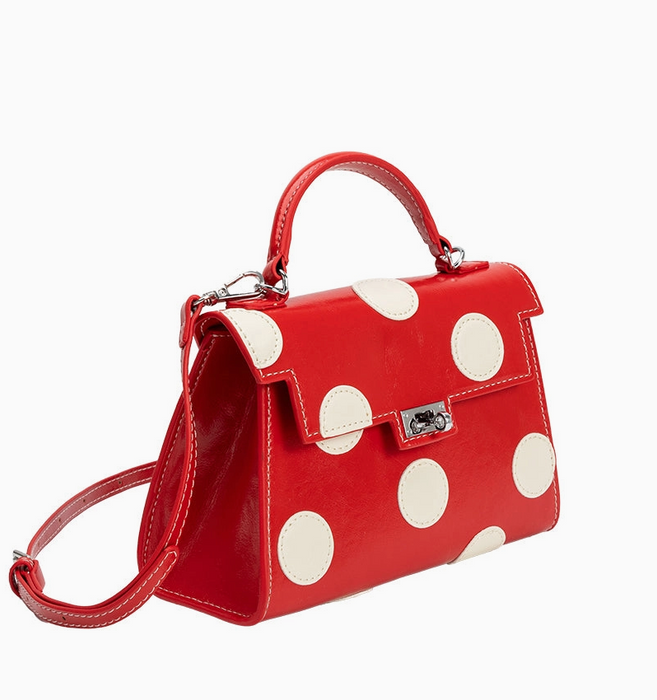 Maisel Polka Dot Top Handle Bag