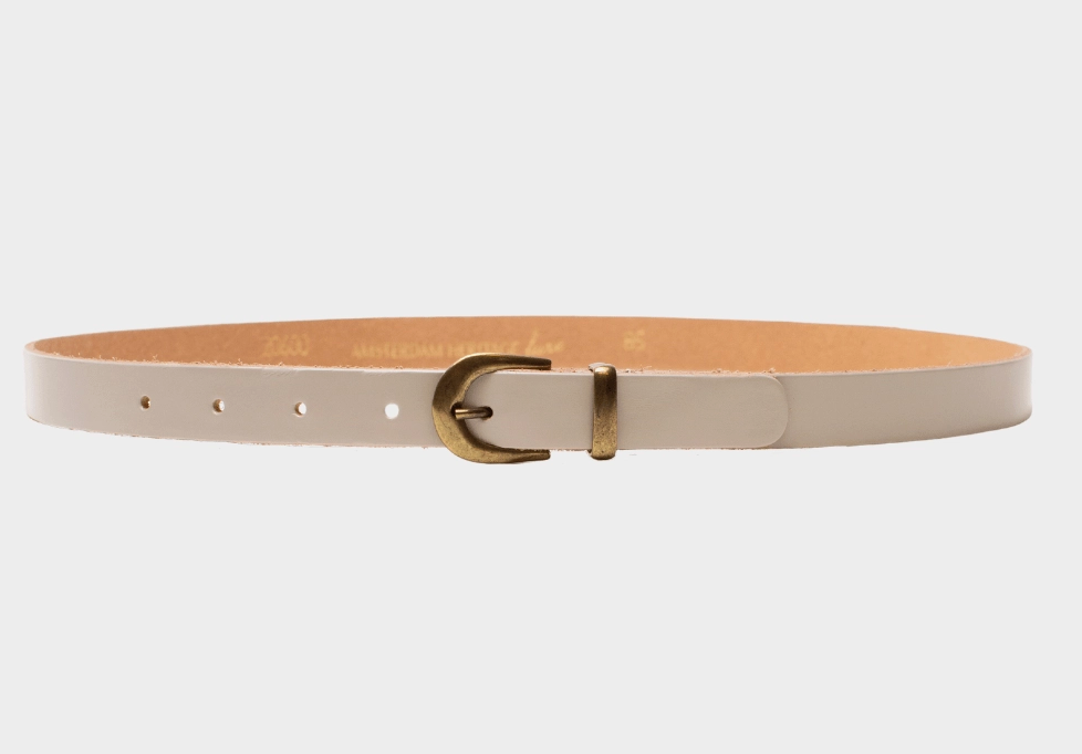 Ank | Classic Skinny Leather Belt