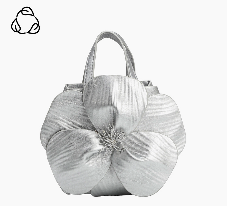 Monroe Flower Top Handle Bag