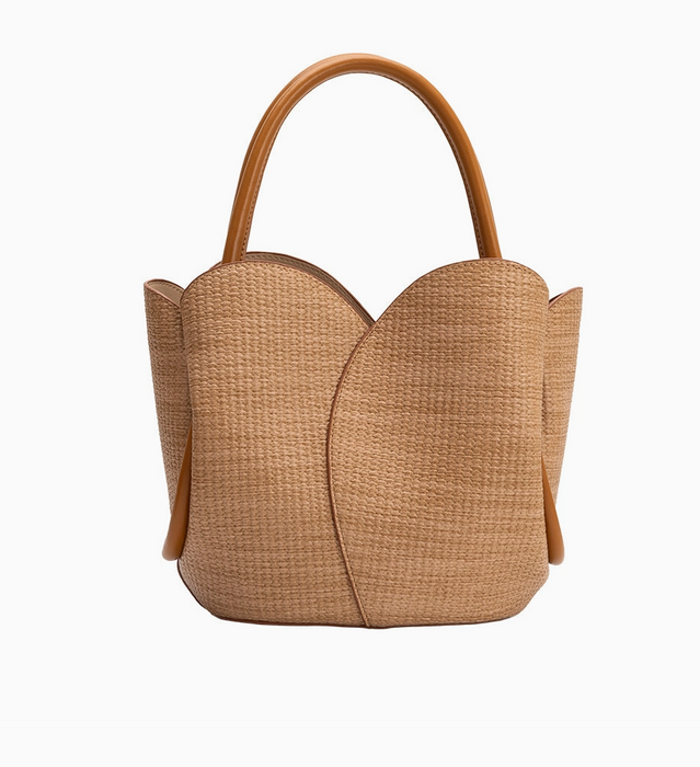 Tulip Top Handle Bag