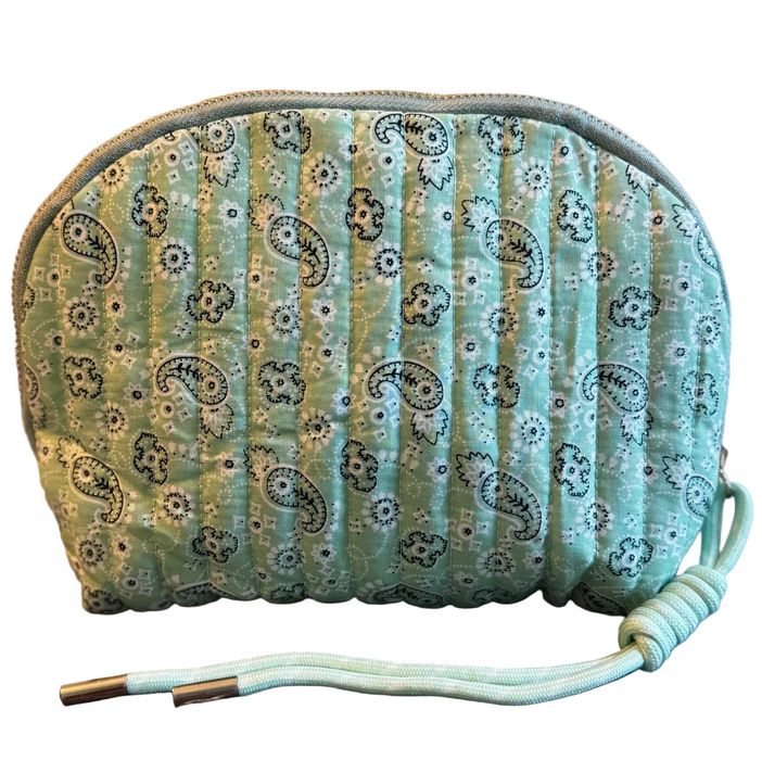 Paisley Makeup Pouch - Bandana Print