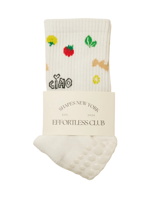Italian Vacay Grip Socks