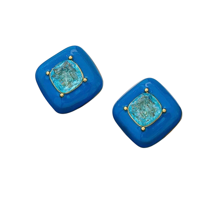 Geometric Stud Earrings