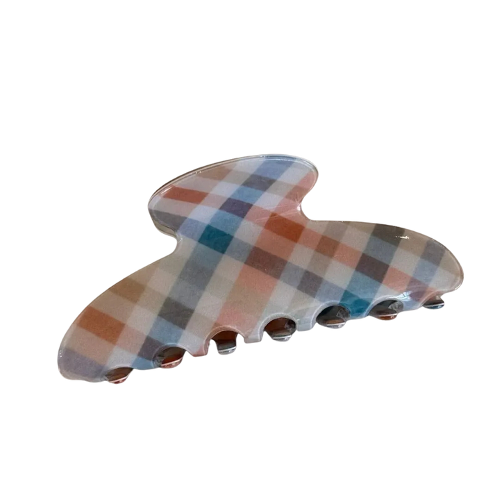 Beau Plaid Hair Clip