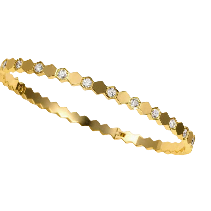 Honeycomb Bangle