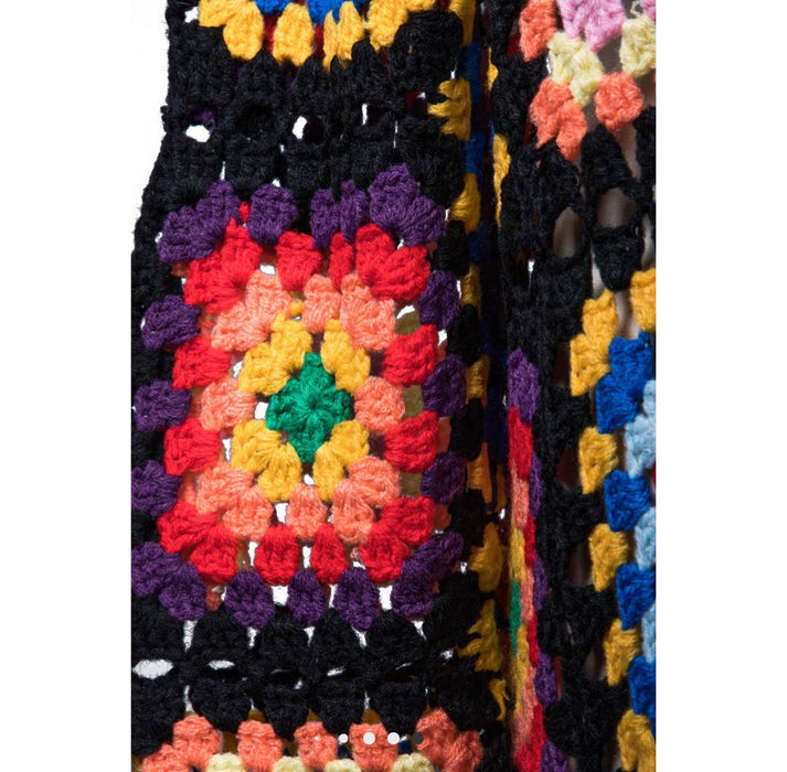 Floral Crochet Kimono