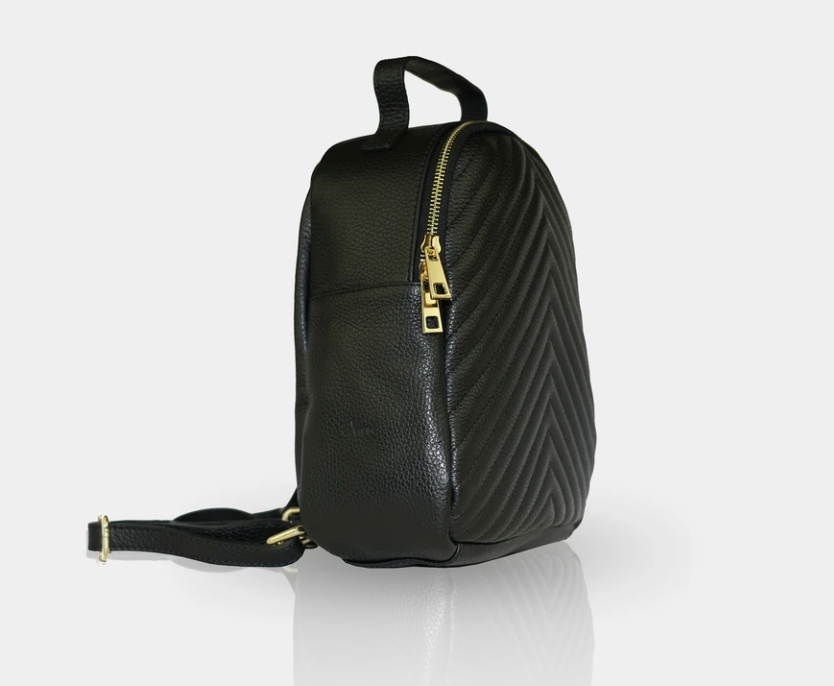 Crete Black Backpack