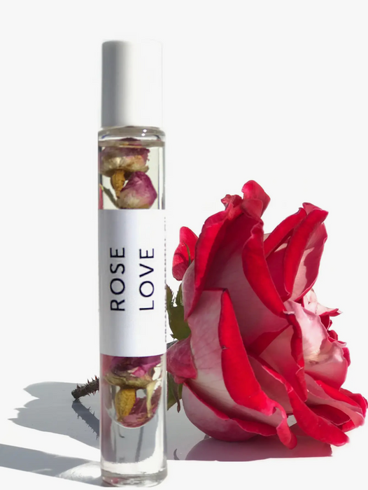Rose Love Roll-on Perfume Organic Fragrance Oil