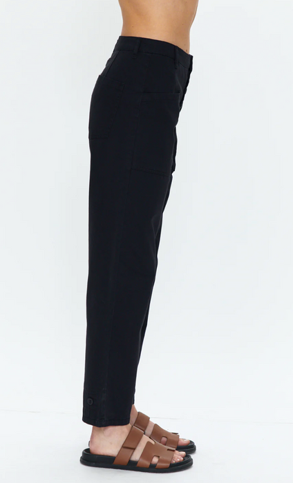 Tammy High Rise Trouser - Fade to Black